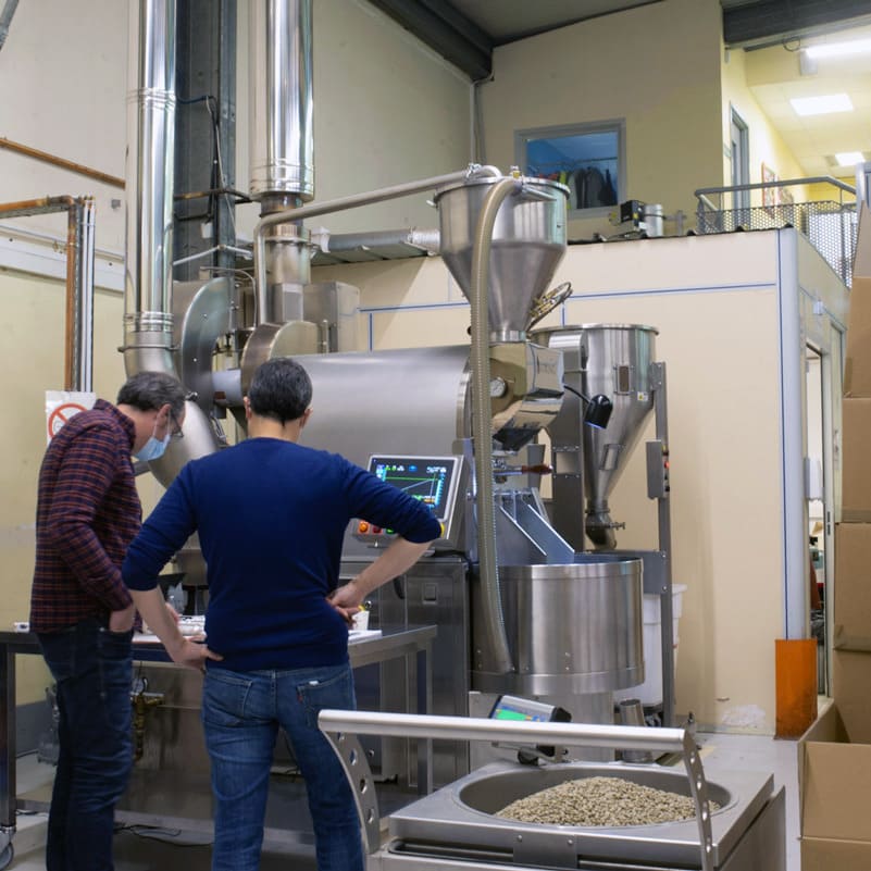 torréfacteur de café misterbean à l'esat d'andresy