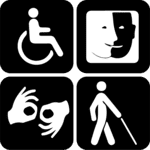 logo personne en situation de handicap