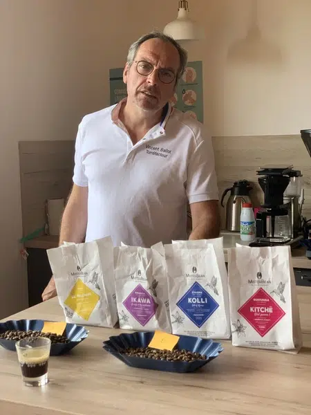 vincent ballot meilleur ouvrier de france en torrefaction 2018 avec les café en grain misterbean