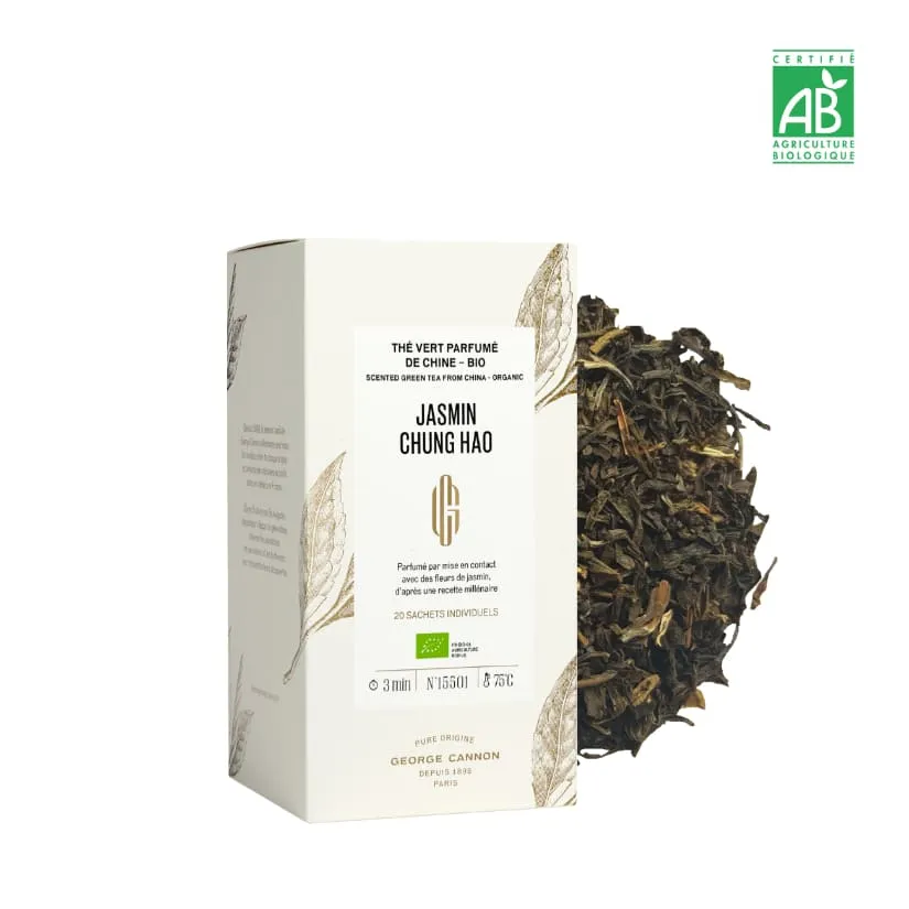 JASMIN CHUNG HAO - Thé vert - BIO - George Cannon (x20 sachets)