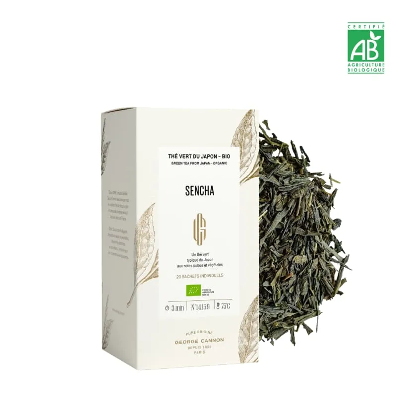 SENCHA - Thé vert du Japon - BIO - George Cannon (x20 sachets)
