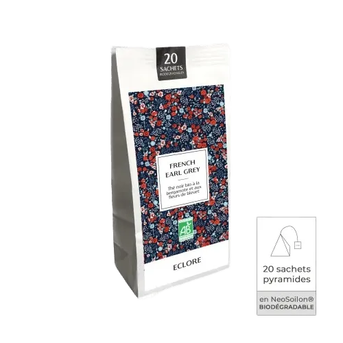 FRENCH EARL GREY - Thé noir - BIO - Eclore (x20 sachets)