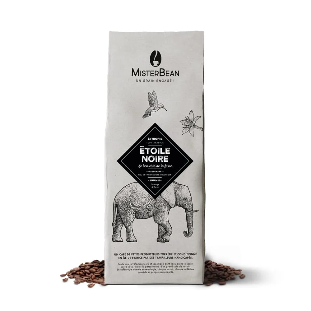 Étoile Noire - ÉTHIOPIE - Café en grain (1kg)