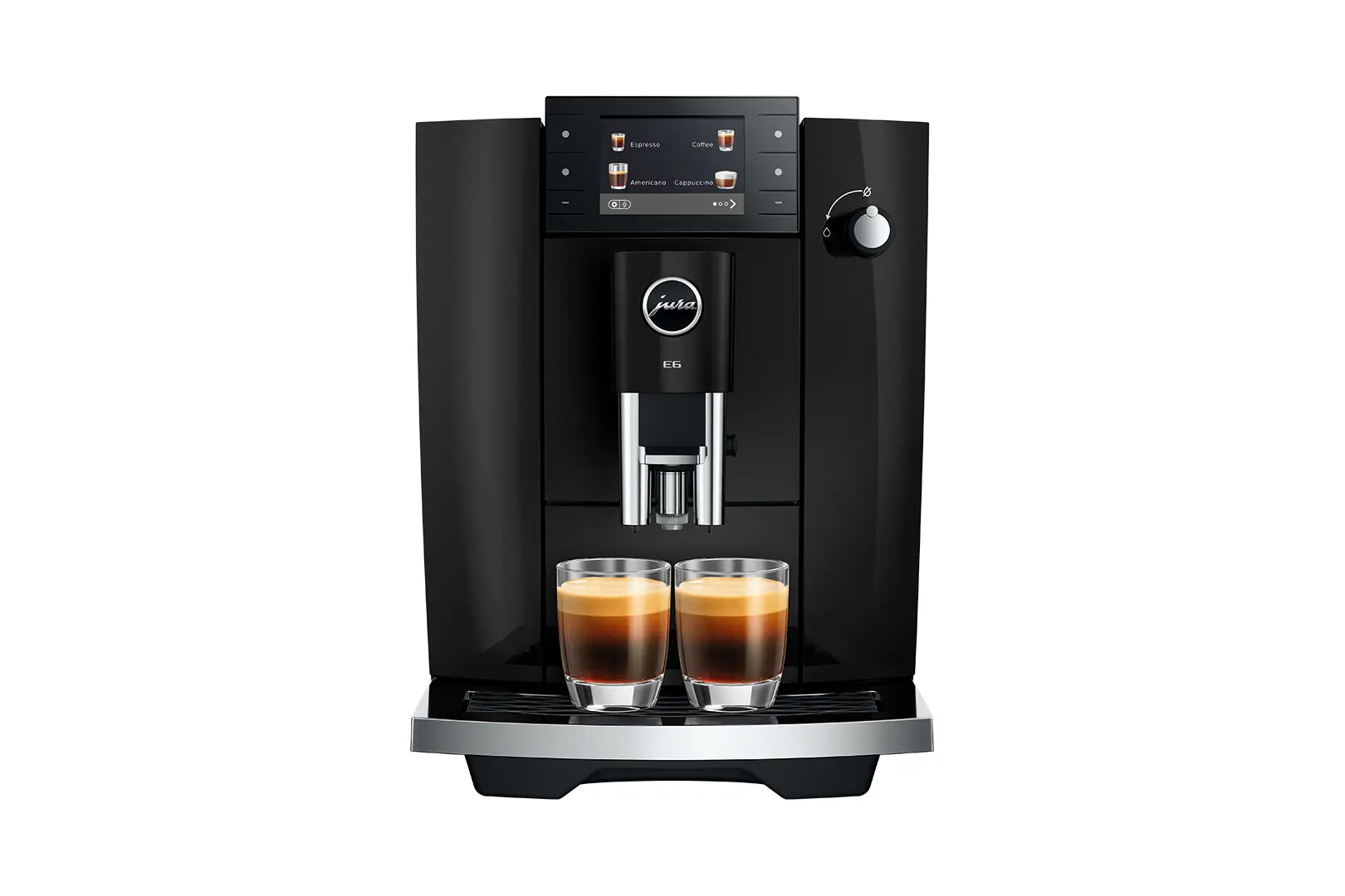 Jura E6 (Piano Black) - Machine à café en grain
