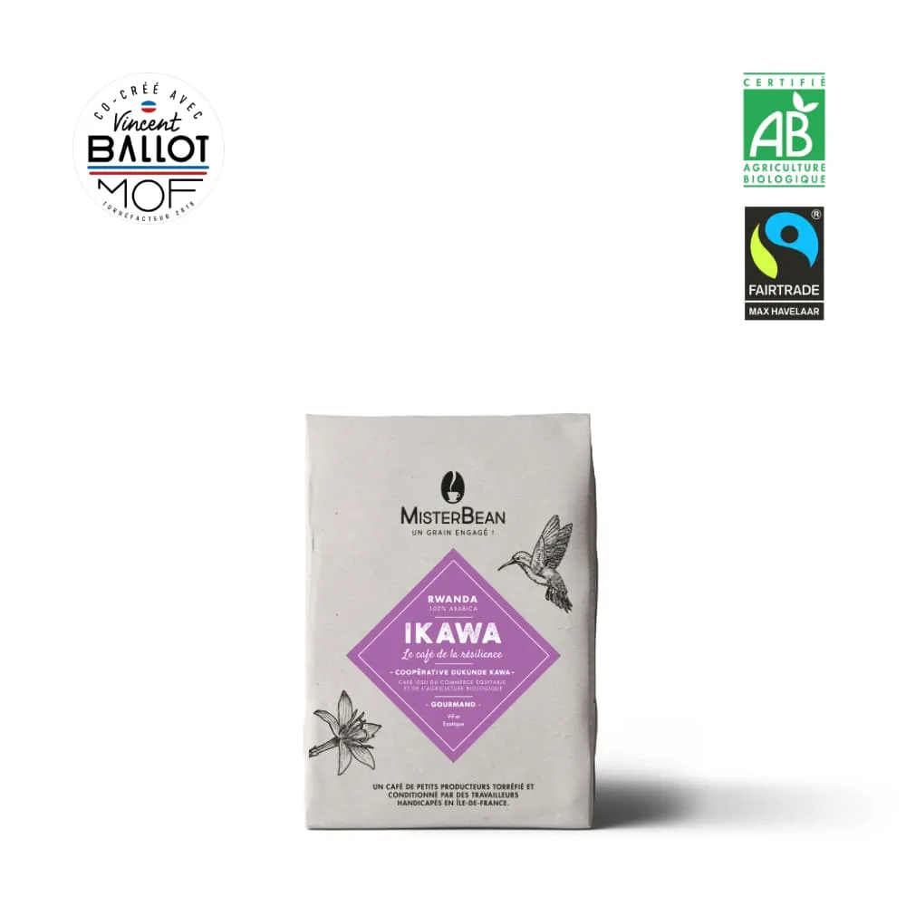 Ikawa - RWANDA - Café en grain - BIO et Équitable (250g)