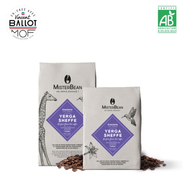 YERGA SHEFFE café en grain (250g/500g)